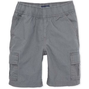 The Children’s Place Toddler Pull-On Cargo Shorts - Gray - 3T